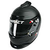 Impact Air Vapor Racing Helmet, Large, Black, Snell SA2020