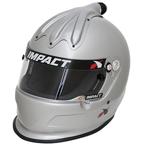 Impact Super Charger Racing Helmet, X-Small, Silver, Snell SA2020