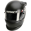 Impact Super Charger OS Racing Helmet, Small, Black, Snell SA2020