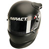 Impact Super Charger OS Racing Helmet, Small, Flat Black, Snell SA2020