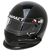 Impact Super Charger Side Air Racing Helmet, X-Large, Black, Snell SA2020