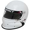 Impact Super Charger Side Air Racing Helmet, Small, White, Snell SA2020