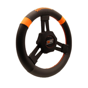 MPI 11 in. Round Quarter Midget Steering Wheel