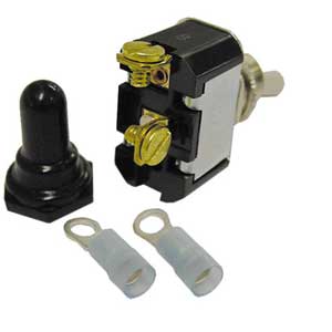 Quantum 360-1210 Standard On/Off Accessory Switch with Rubber Cover