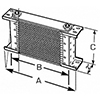 Setrab Series 6 Engine Oil Cooler, 16 Row, M22 Ports