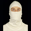 Simpson Nomex Head Sock Single Eyeport - White