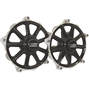 King Racing D/M Hub Left Front (Black)