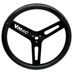 King Racing Big Tube Steering Wheel Black