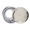 Weld Wide 5 XL Racing Wheel, 15" x 14", 5" Offset, Non-Beadlock, With Tabs For Cover and Polished 6-Hole Cover